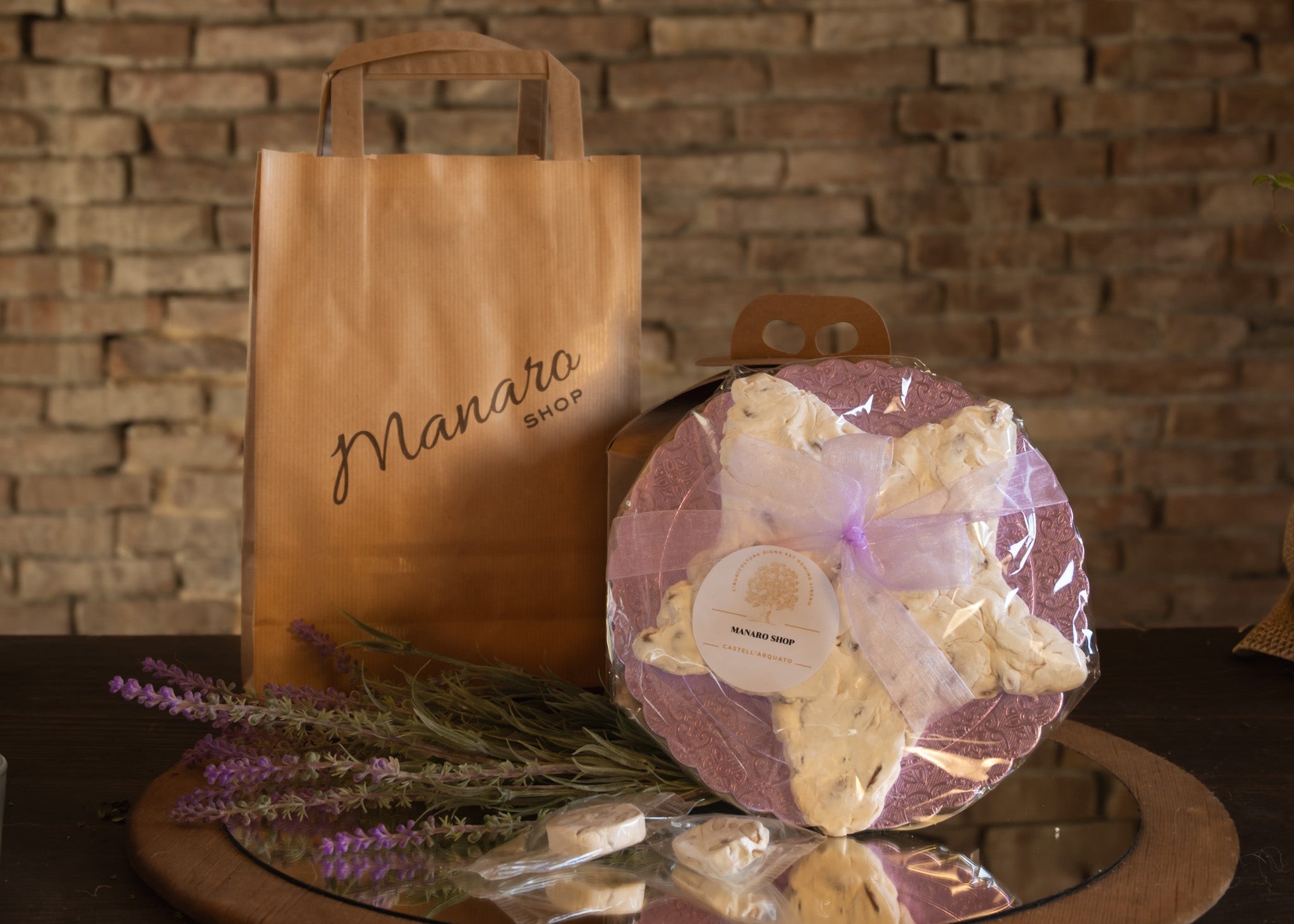 Stella del Manaro di Torrone Tenero Miele, Mandorle e Lavanda
